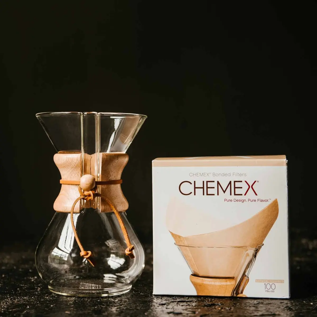 6 Cup Chemex (With Filters) 1