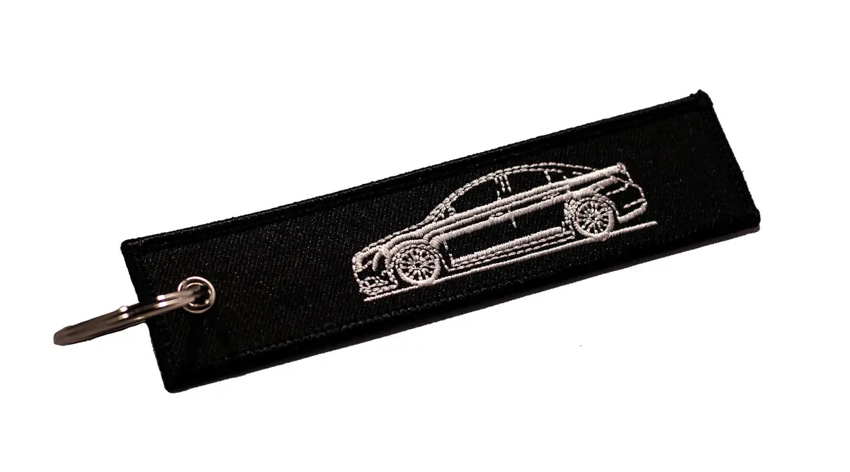 1St Gen Sedan Sideview Street Style Black Key Tag 1