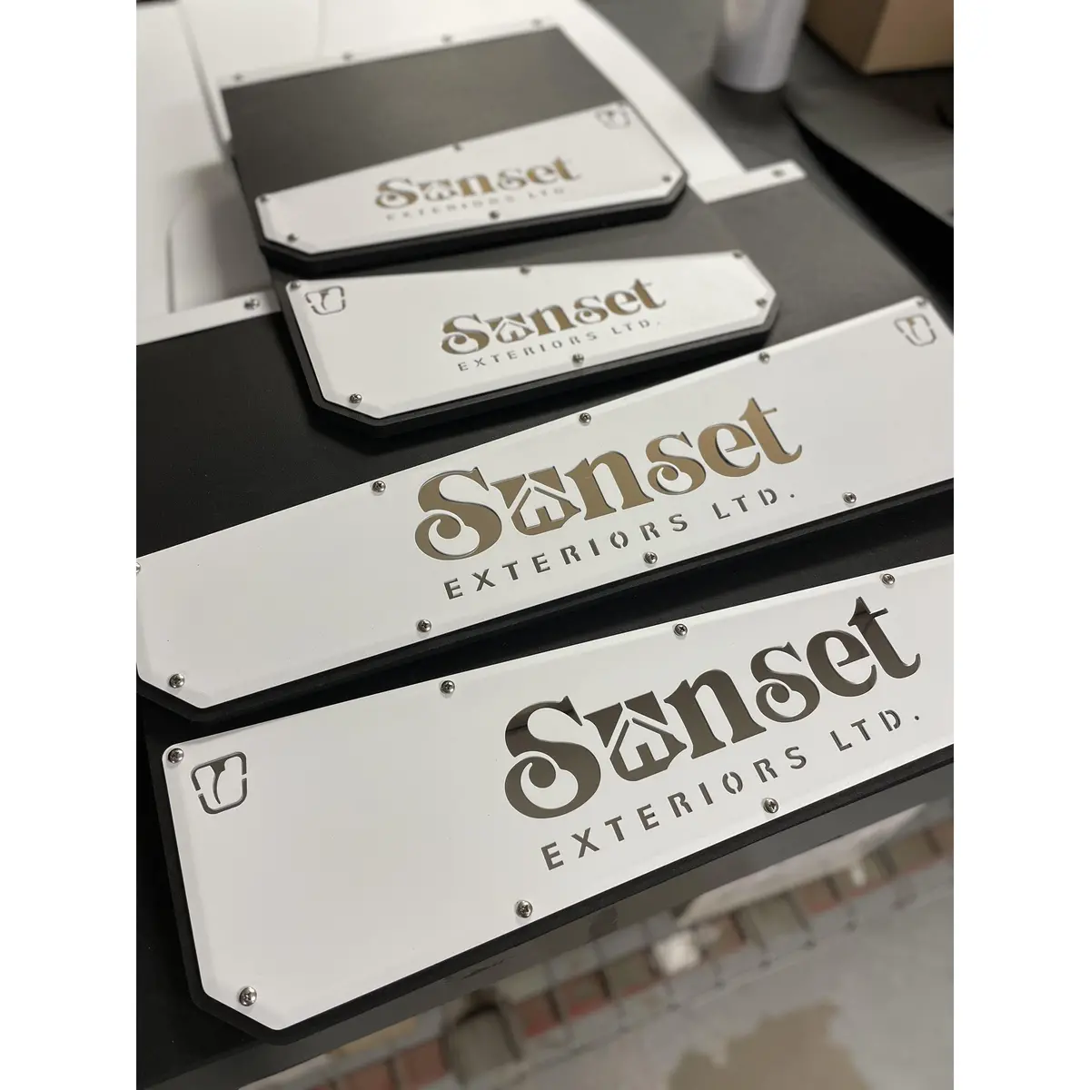 Custom Logo Kickplates (Ti-Cust-Kp) 1