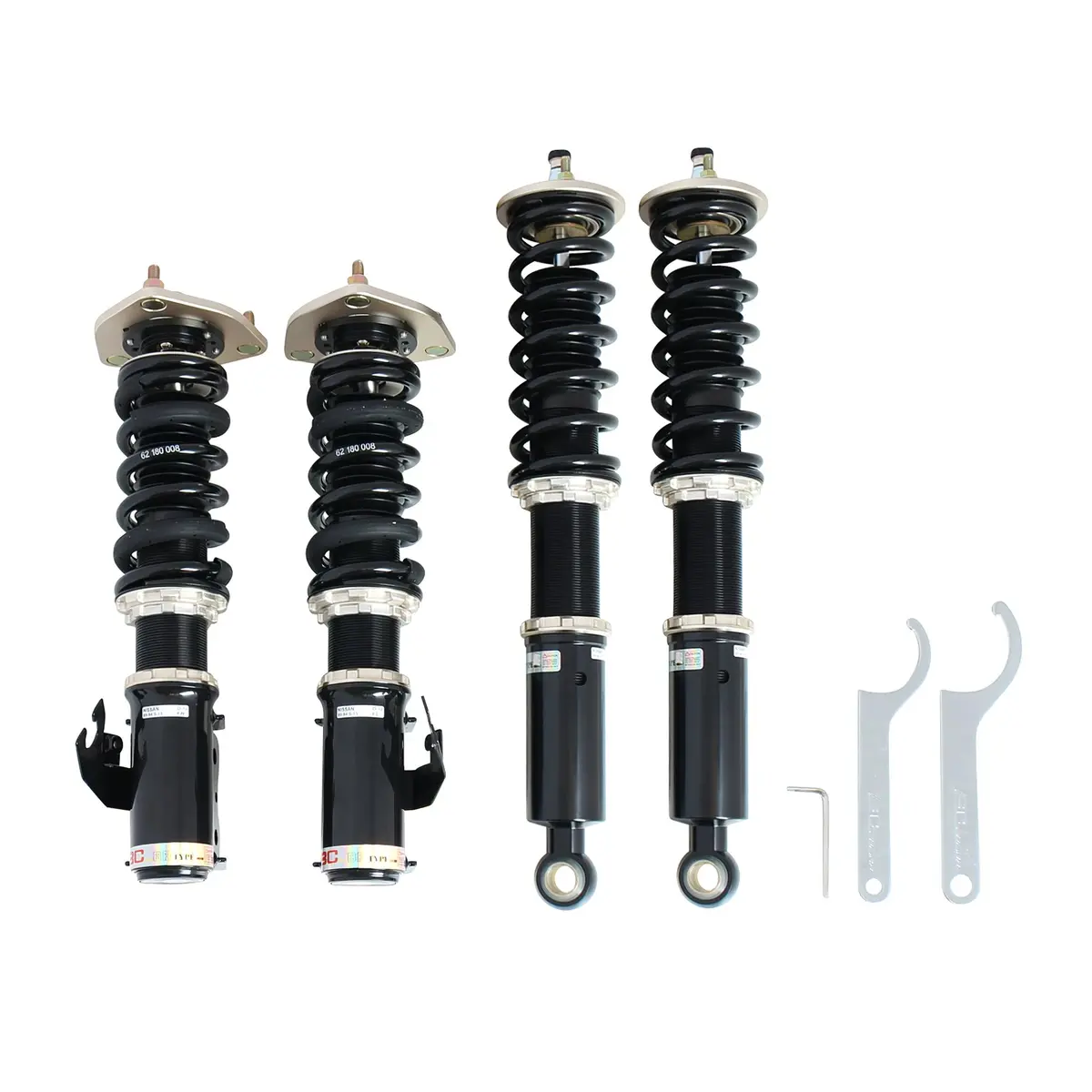 Bc Racing Br Series Coilovers 89-94 Nissan Silvia 240Sx D-12-Br 1