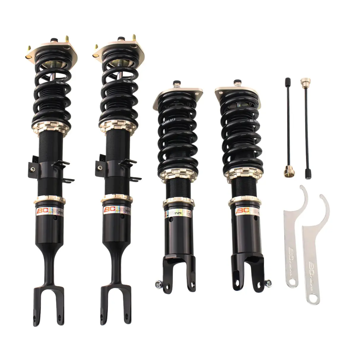 Bc Racing Br Series Coilovers : 03-08 Nissan 350Z True Coilover Rear (Exc. Convertible) D-107-Br 1