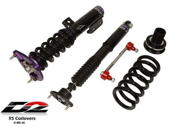 D2 Rs Coilovers D-Me-46 08-14 Mercedes C-Class (Awd) 1