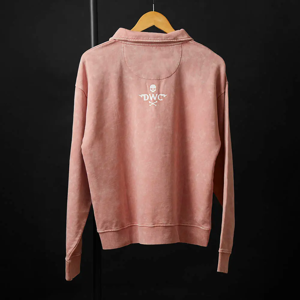 Pink Haze Cropped Half Zip 2