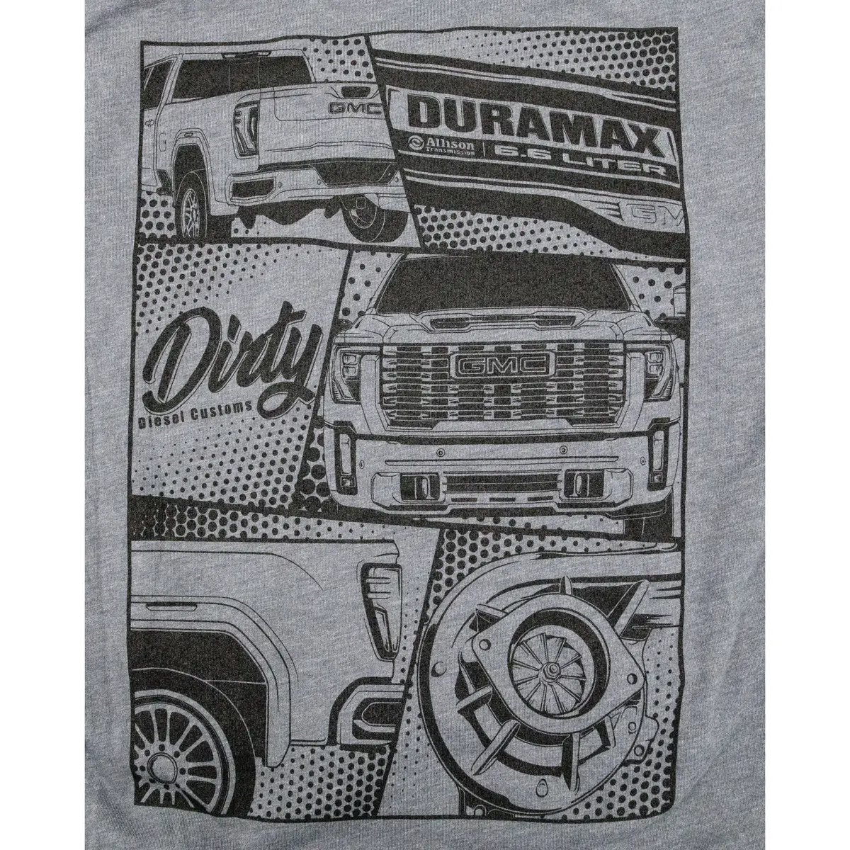 Dirty Diesel Duramax Graphic T-Shirt 8