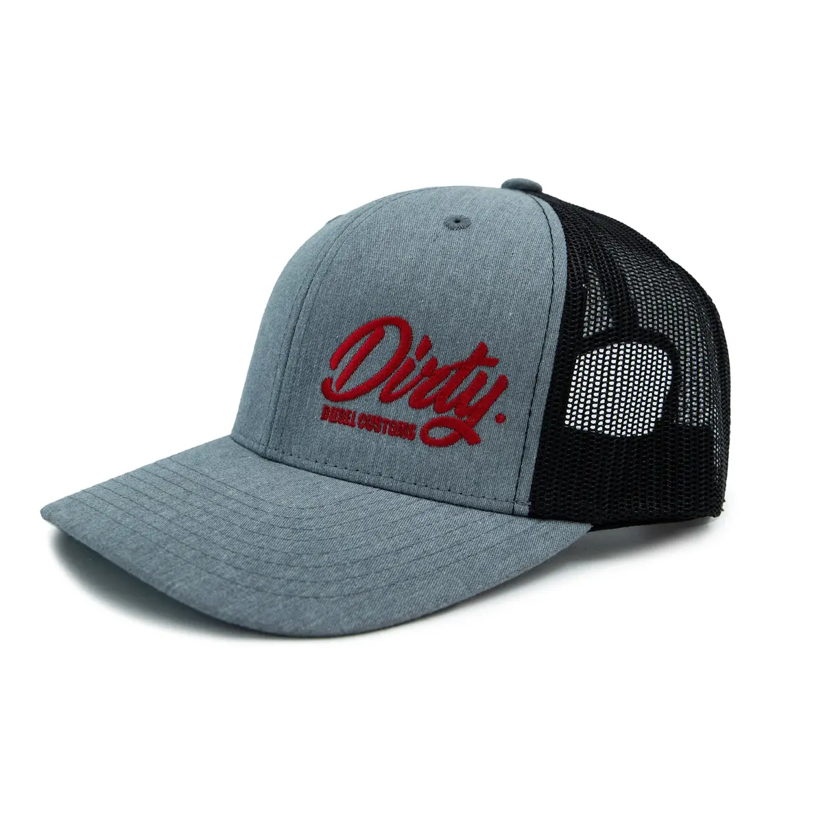 Dirty Diesel Grey Snapback Hat 1