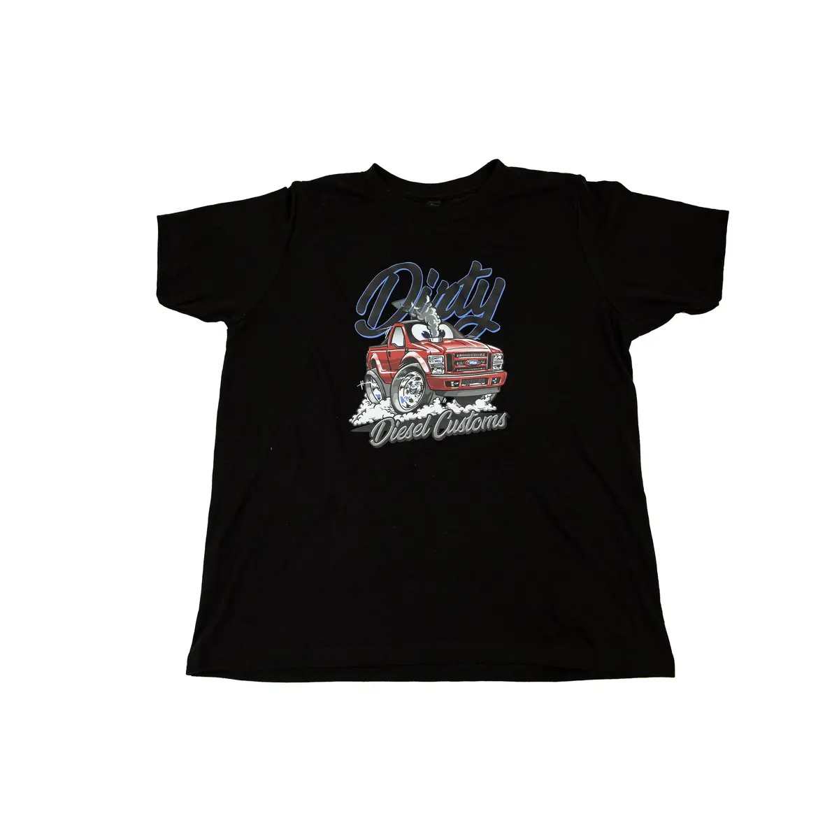 Dirty Diesel Kids Cartoon Truck T-Shirt 1