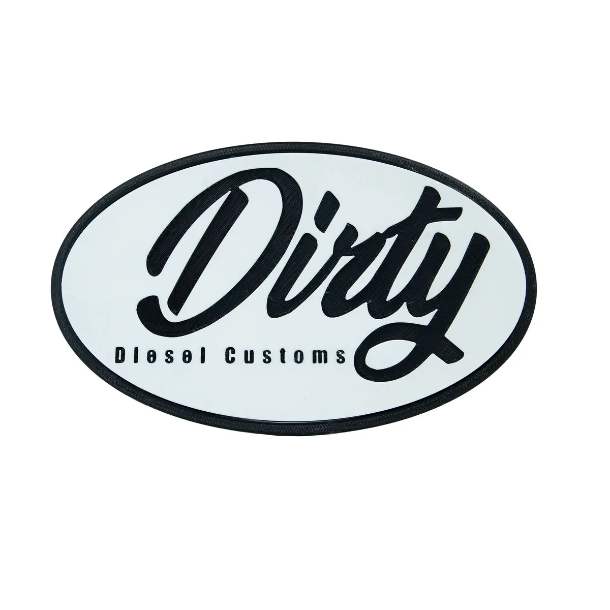 Dirty Diesel Trailer Hitch Cover 1