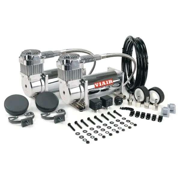 Viair 380C Dual Air Compressors (Chrome Or Stealth Black) 1
