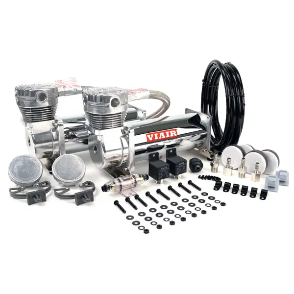 Viair 480C Dual Air Compressor (Chrome Or Stealth Black) 1