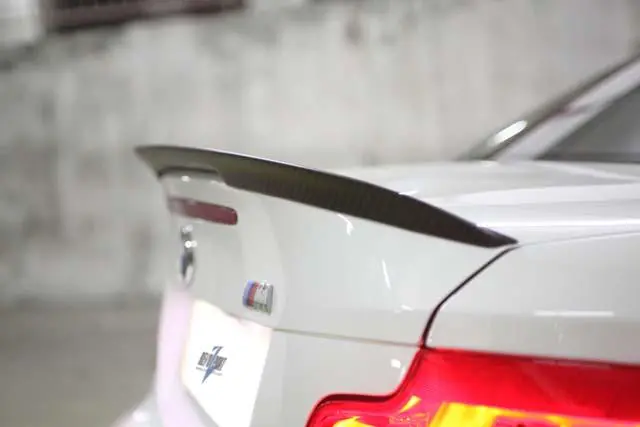 E82 Carbon Fibre M Performance Trunk Spoiler 1