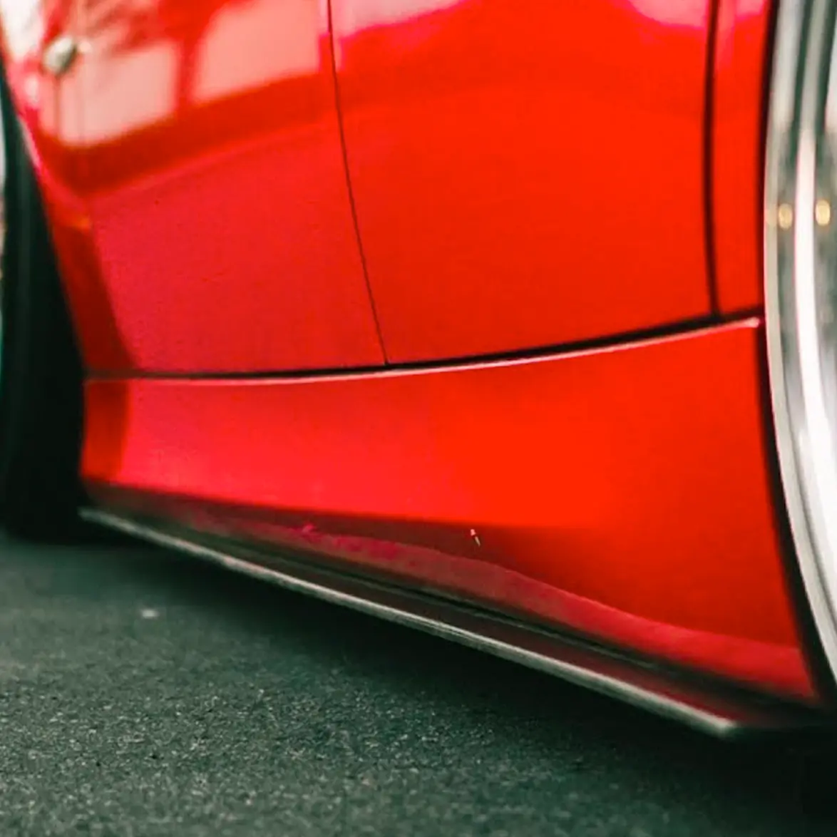 E92/E93 M3 V1 Carbon Side Skirt Extensions 1