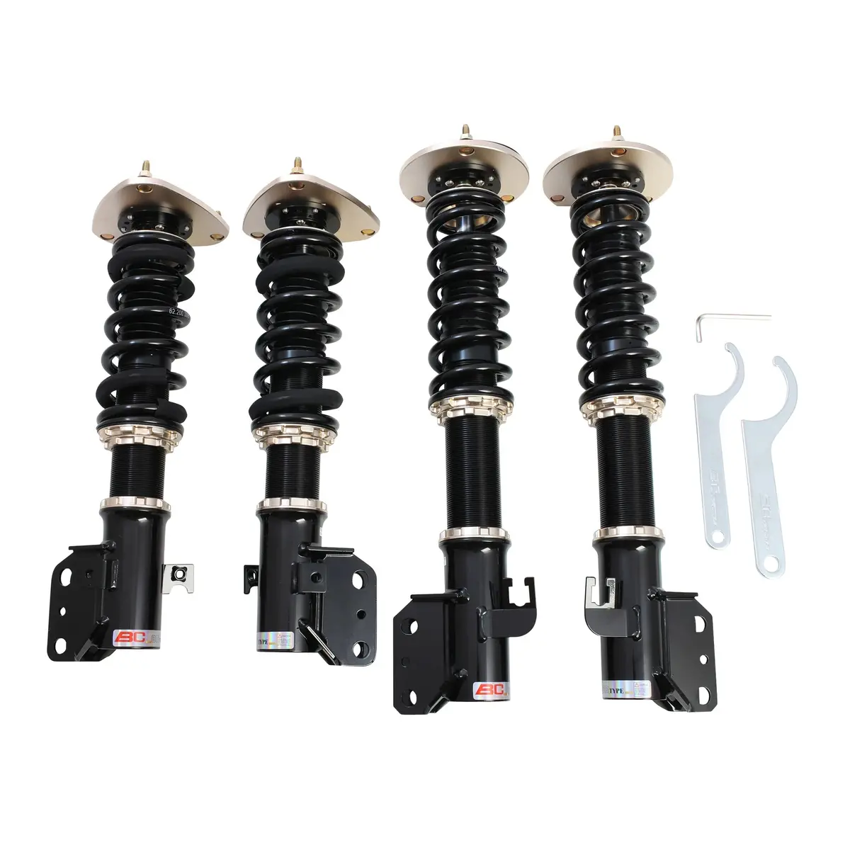 Bc Racing Br Series Coilovers : 02-07 Subaru Impreza Wrx F-02-Br 1