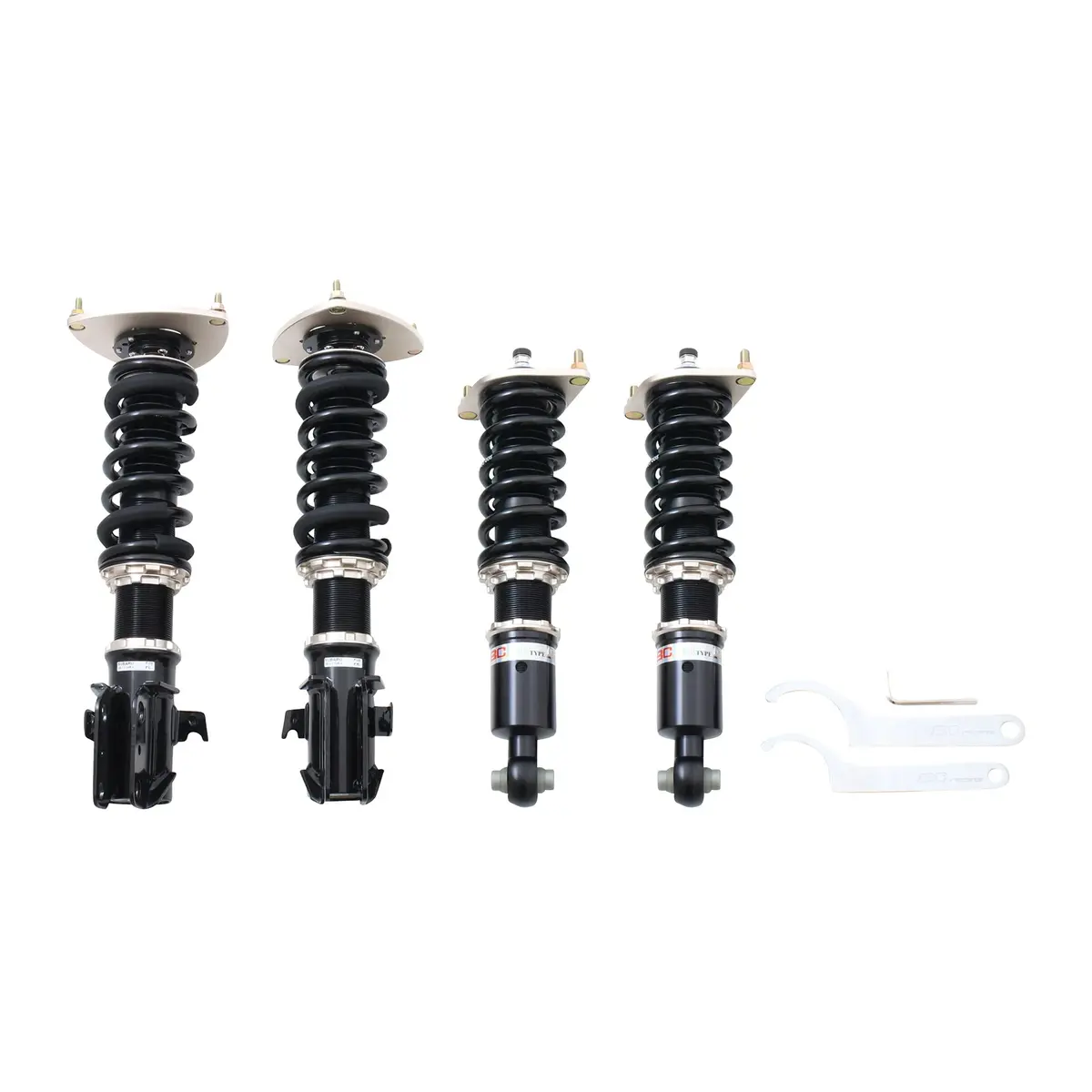 Bc Racing Br Series Coilovers : 08-14 Subaru Impreza Wrx F-08-Br 1