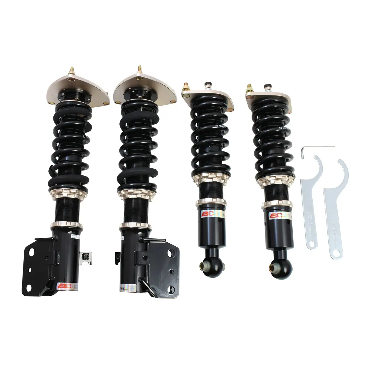 Bc Racing Br Series Coilovers : 08-10 Subaru Impreza Sti F-10-Br 1