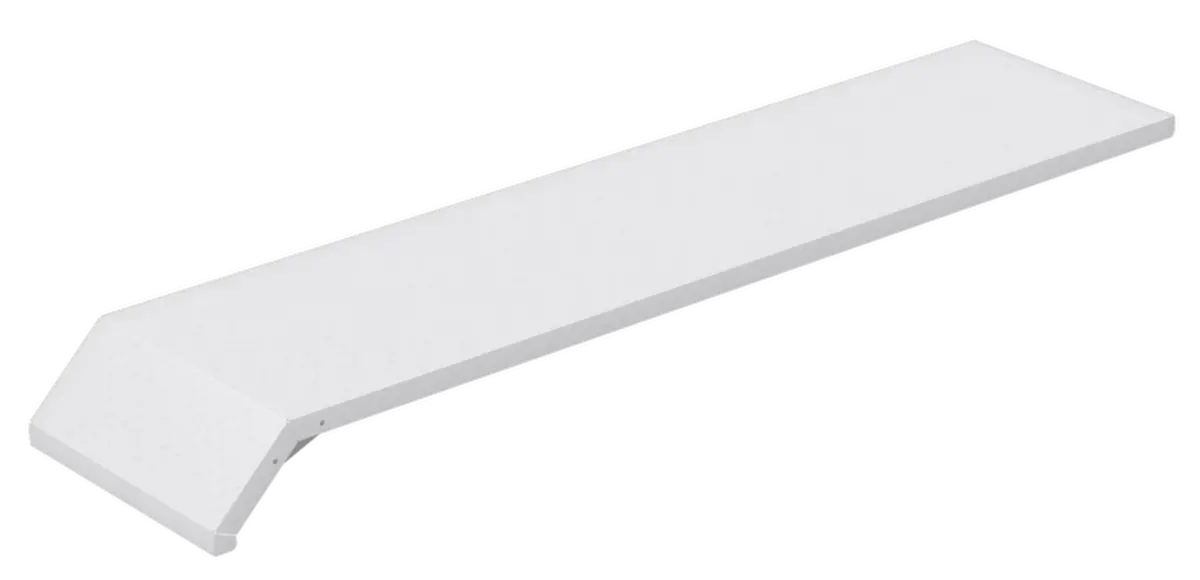 Tri Axle Heavy Duty Truck Fender – Diamond Plate Aluminum Fenders For Semi Trucks (110" X 3/16") 1
