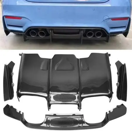 M3/M4 Psm Style 3 Piece Carbon Fibre Diffuser 2