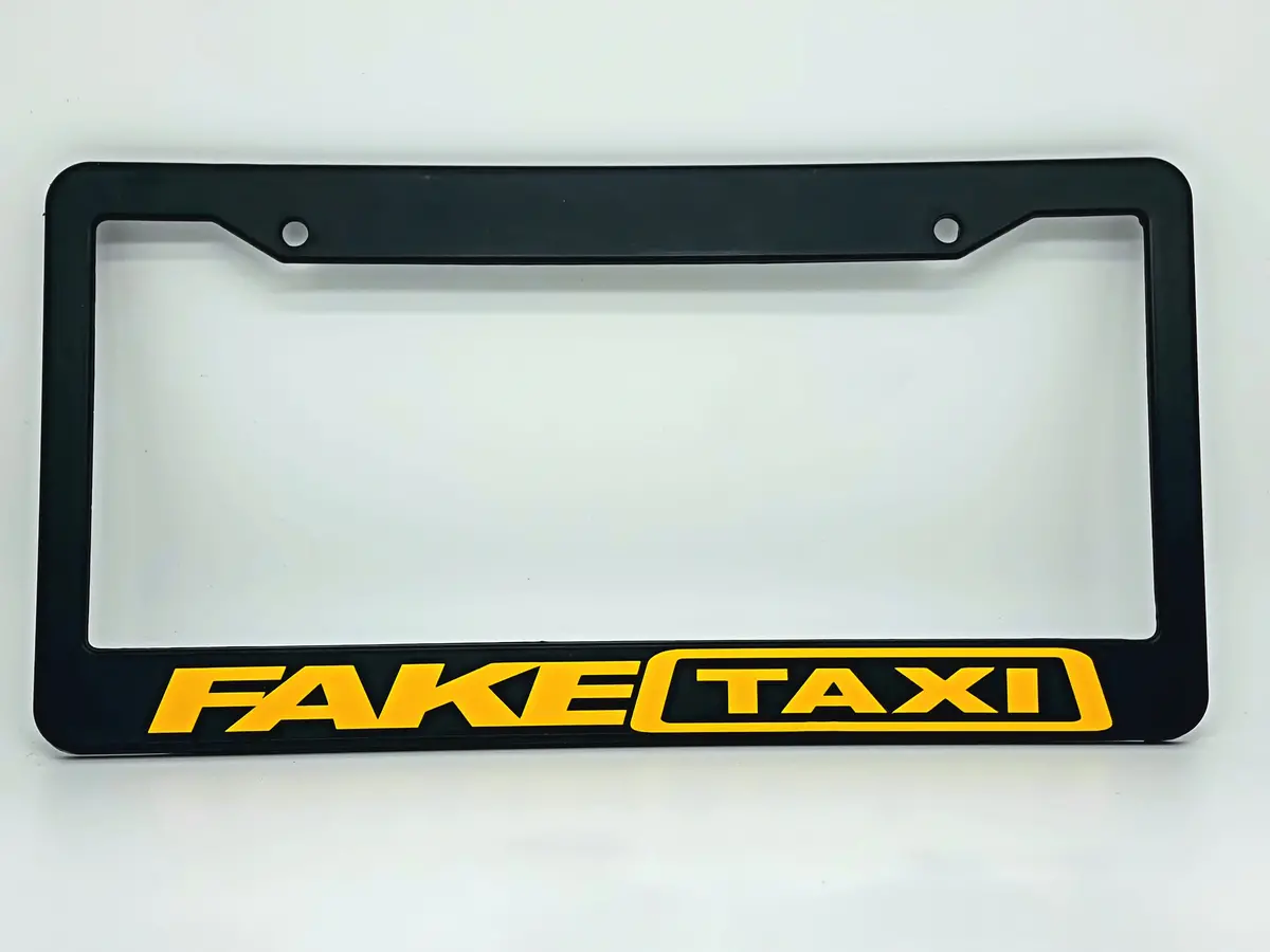 Fake Taxi (Plate Frame) 1