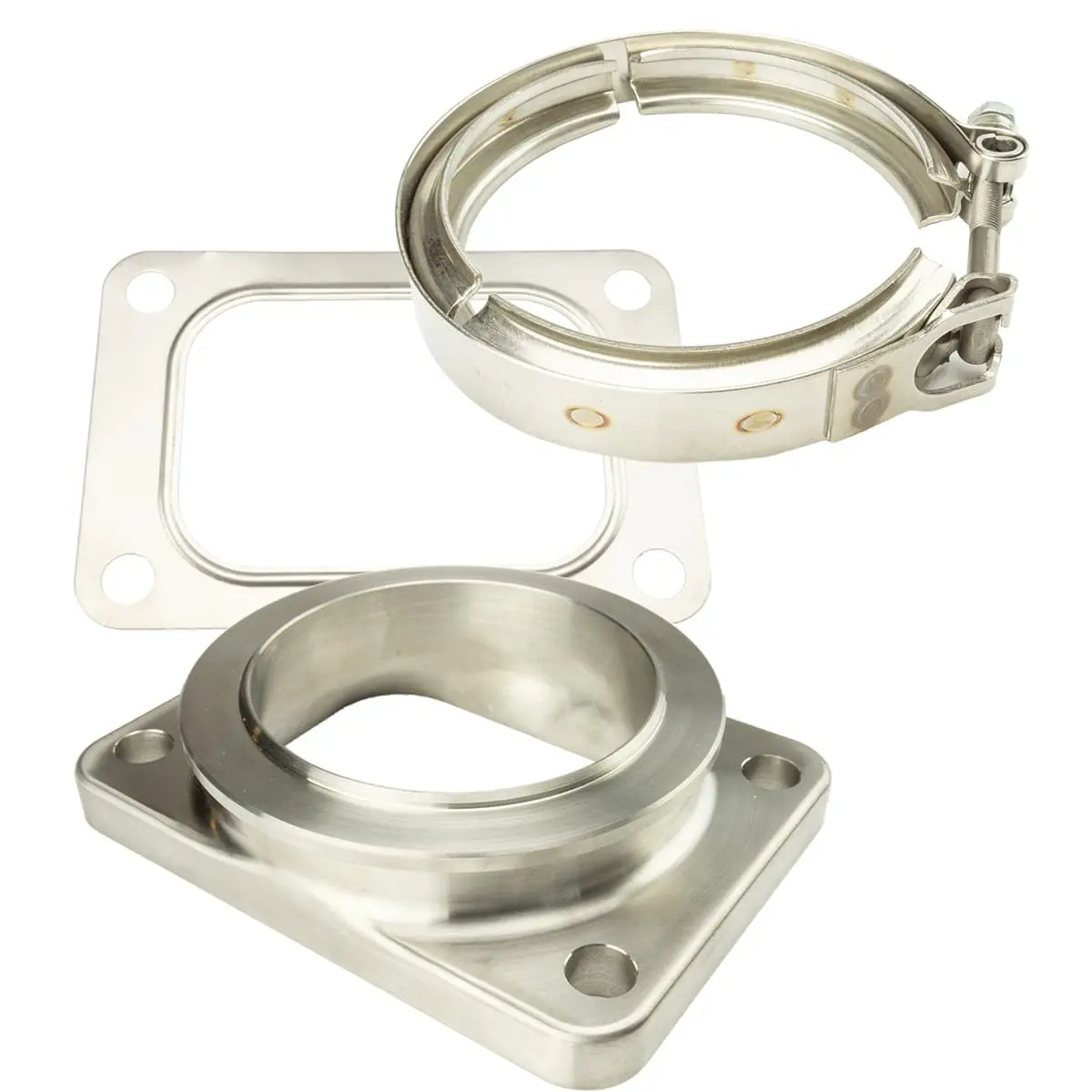 Flange To V-Band Kit For Gt55/G57 T6 Turbo (1D1149) 1
