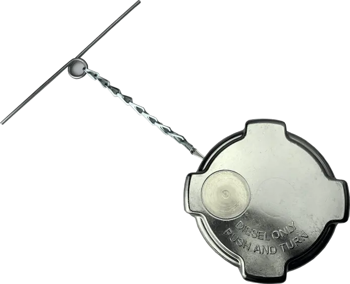 Freightliner Fuel Cap Chrome Cascadia Century 1/4 Turn 1