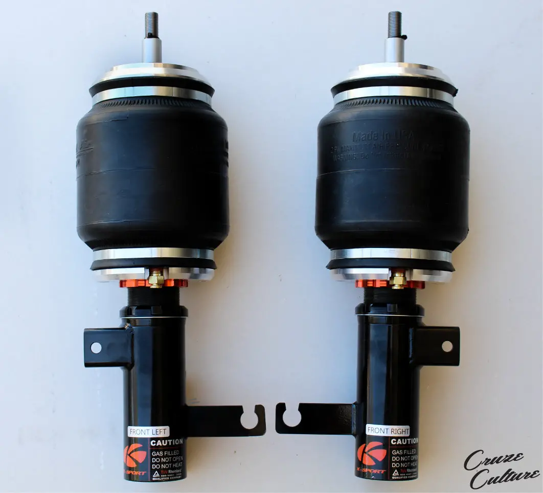 11-16 Chevrolet Cruze Cruze Culture Bags + Brackets + Coilovers Kit 1