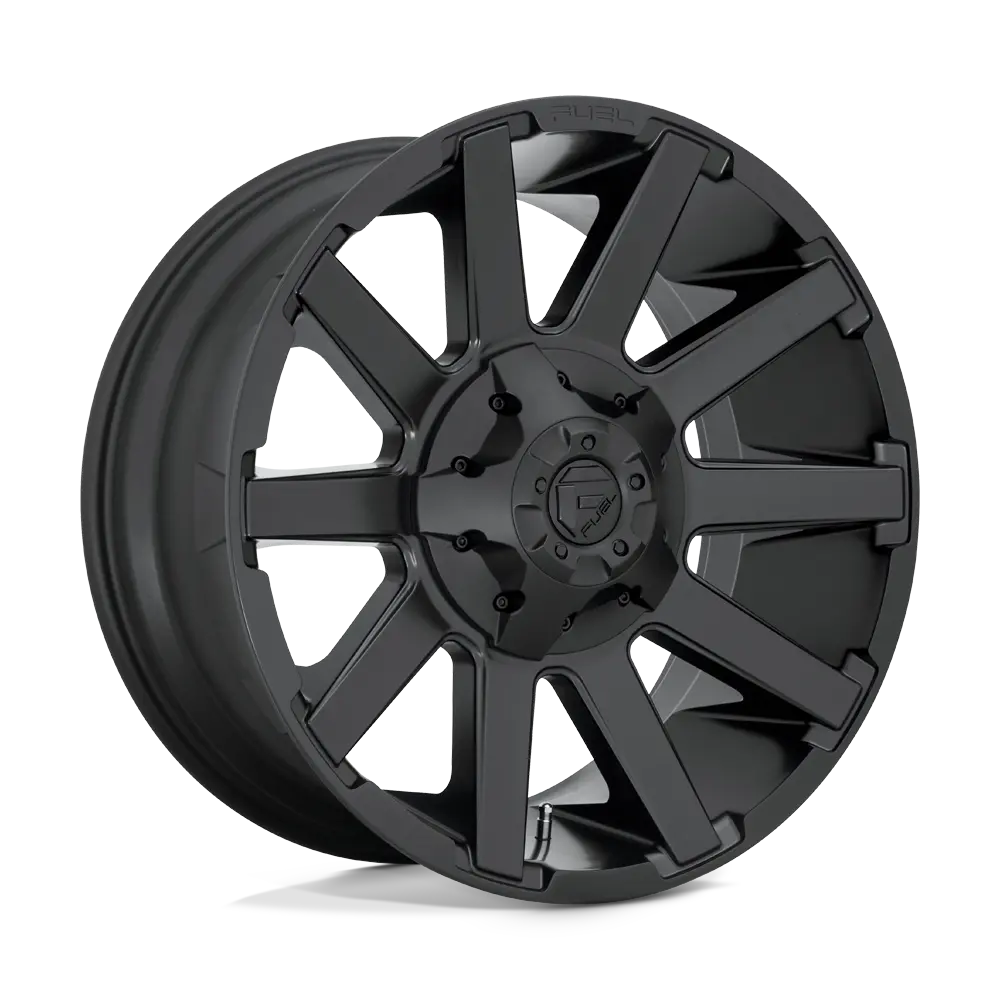 Fuel 1Pc D437 Contra - Satin Black 1