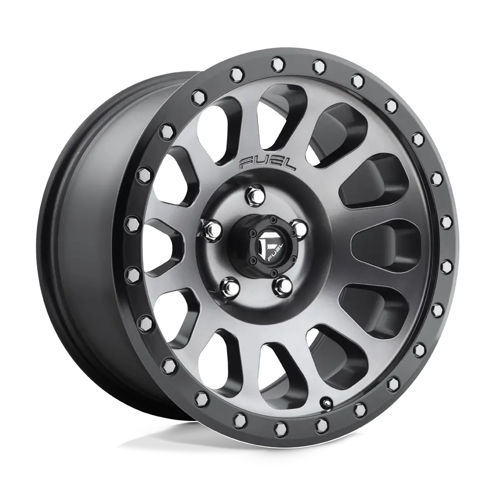 Fuel 1Pc D601 Vector - Matte Gun Metal Black Bead Ring 1