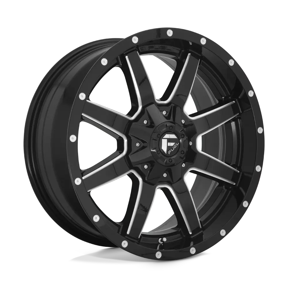 Fuel 1Pc D610 Maverick - Gloss Black Milled 1
