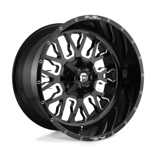 Fuel 1Pc D611 Stroke - Gloss Black Milled 2