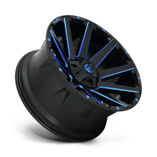 Fuel 1Pc D644 Contra - Gloss Black Blue Tinted Clear 3