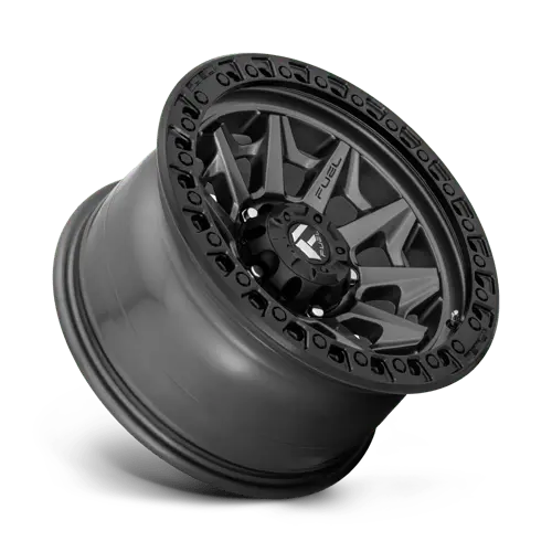 Fuel 1Pc D716 Covert - Matte Gun Metal Black Bead Ring 3