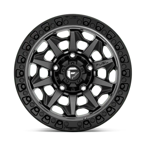 Fuel 1Pc D716 Covert - Matte Gun Metal Black Bead Ring 4