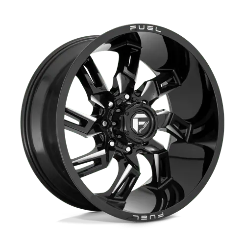 Fuel 1Pc D747 Lockdown - Gloss Black Milled 2