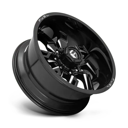 Fuel 1Pc D747 Lockdown - Gloss Black Milled 3