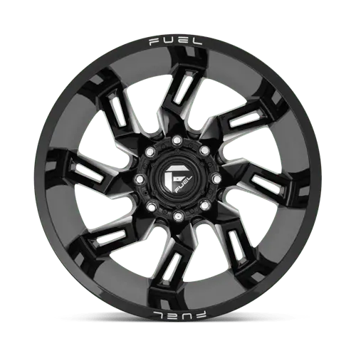 Fuel 1Pc D747 Lockdown - Gloss Black Milled 4