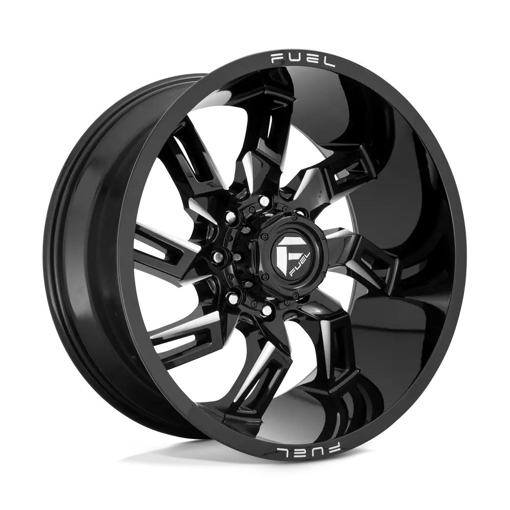 Fuel 1Pc D747 Lockdown - Gloss Black Milled 1