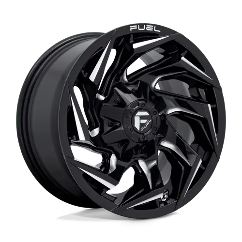 Fuel 1Pc D753 Reaction - Gloss Black Milled 2