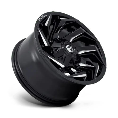 Fuel 1Pc D753 Reaction - Gloss Black Milled 3