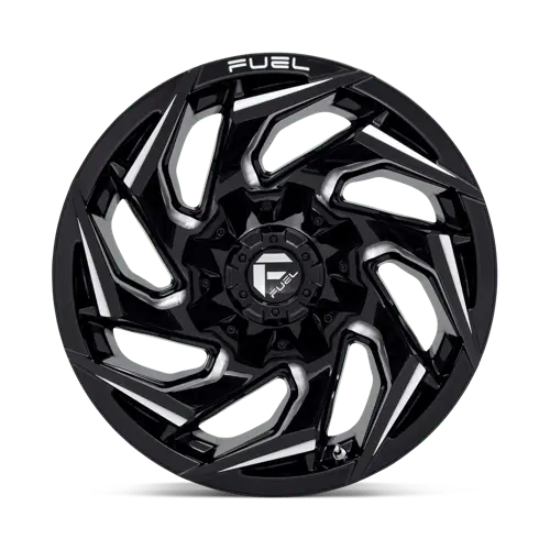 Fuel 1Pc D753 Reaction - Gloss Black Milled 4