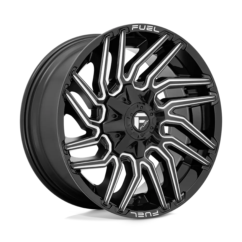 Fuel 1Pc D773 Typhoon - Gloss Black Milled 1