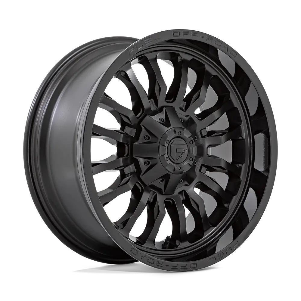 Fuel 1Pc D796 Arc - Matte Black W/ Gloss Black Lip 1