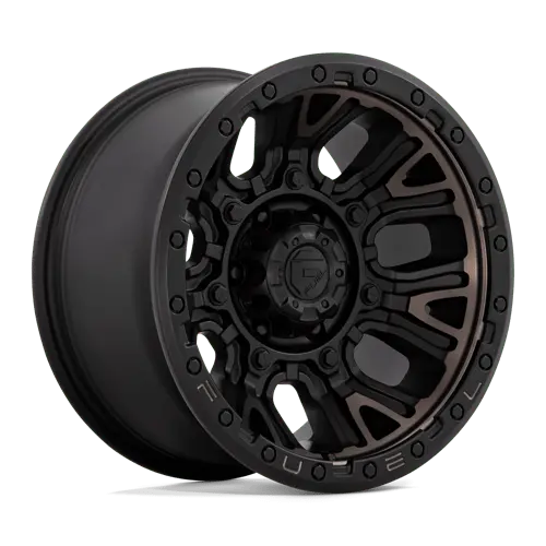 Fuel 1Pc D824 Traction - Matte Black W/ Double Dark Tint 2
