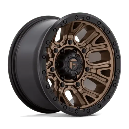 Fuel 1Pc D826 Traction - Matte Bronze W/ Black Ring 2