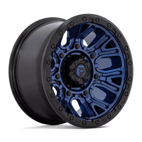Fuel 1Pc D827 Traction - Dark Blue W/ Black Ring 2