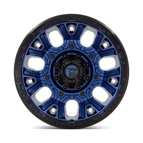 Fuel 1Pc D827 Traction - Dark Blue W/ Black Ring 4