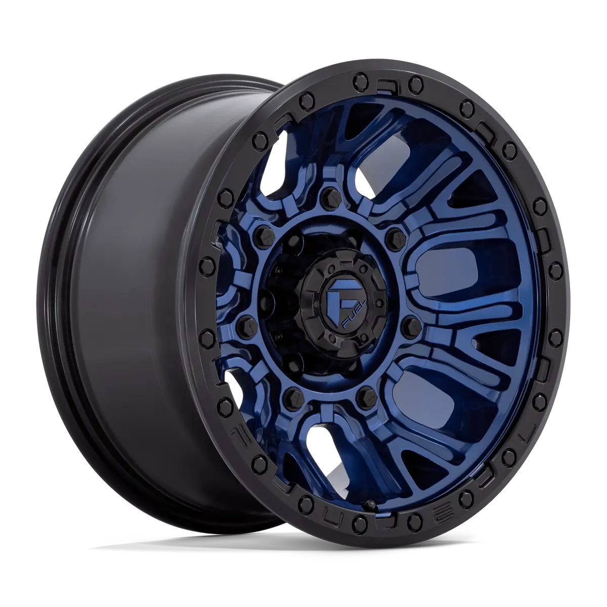 Fuel 1Pc D827 Traction - Dark Blue W/ Black Ring 1