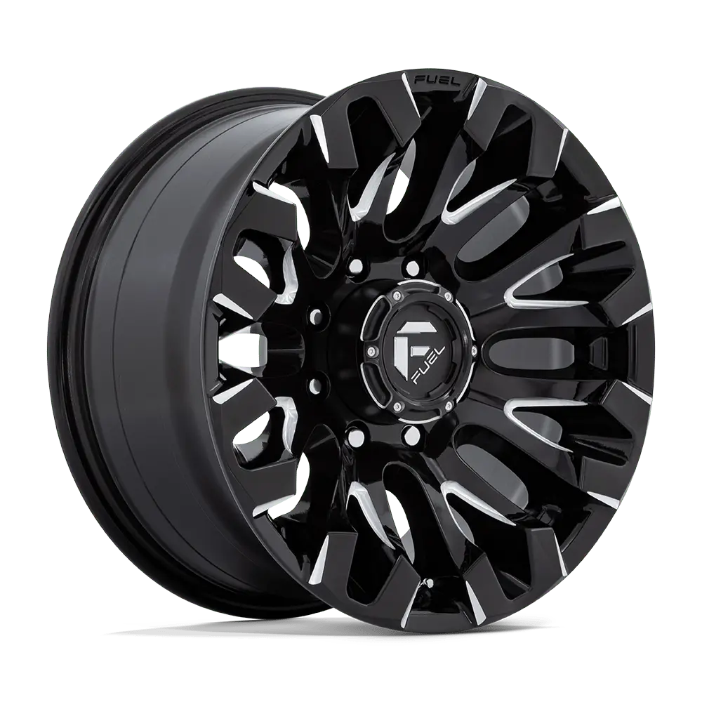 Fuel 1Pc D828 Quake - Gloss Black Milled 1