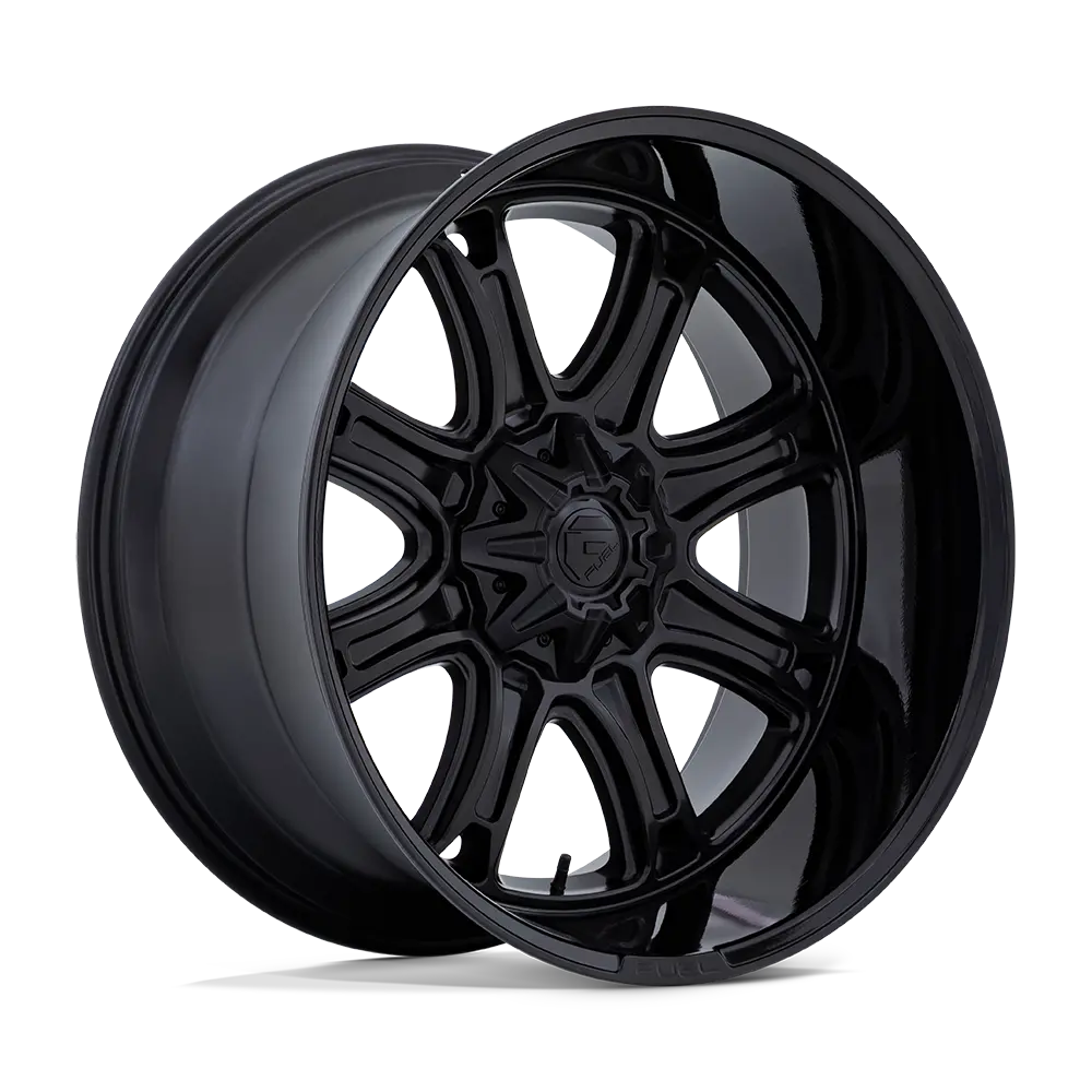 Fuel 1Pc Darkstar - Matte Black W/ Gloss Black Lip 1