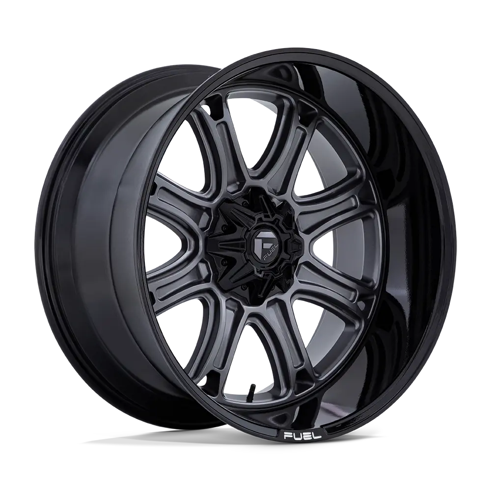 Fuel 1Pc Darkstar - Matte Gunmetal With Black Lip 1