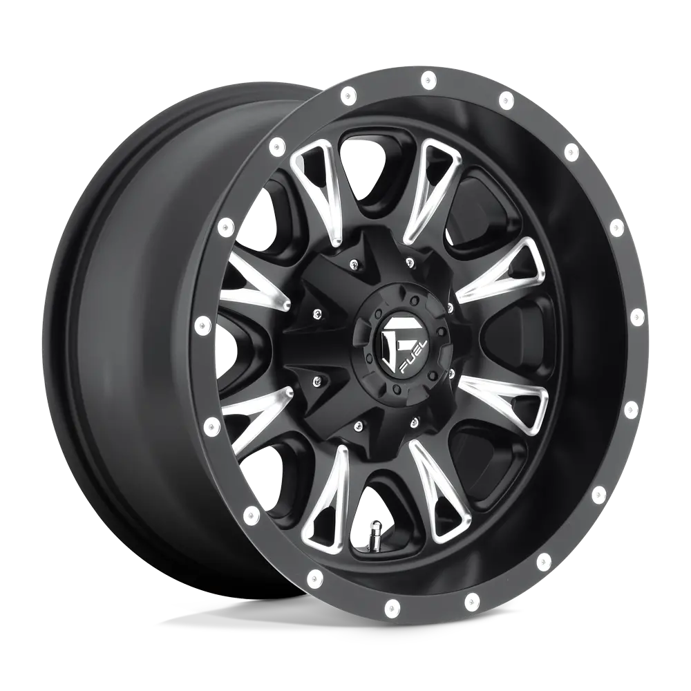 Fuel D513 Throttle - Matte Black Milled 1