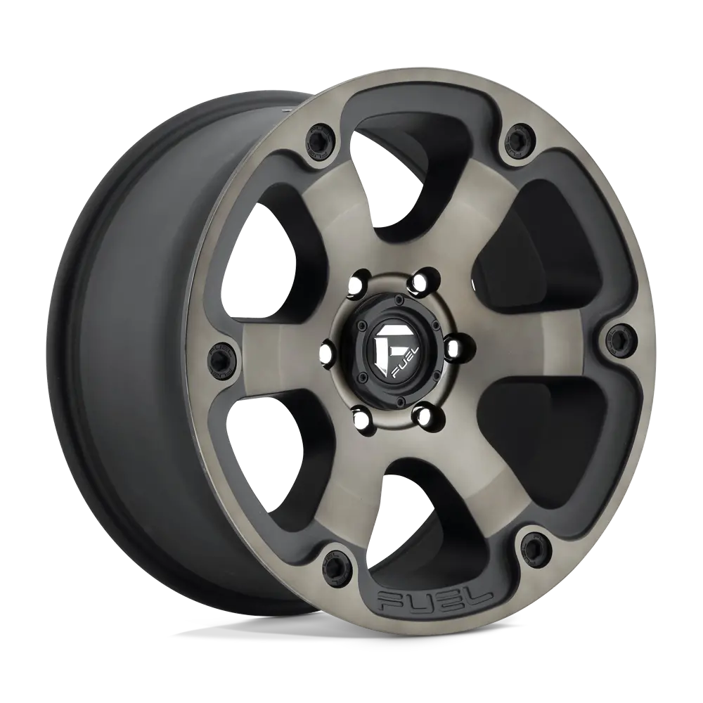 Fuel D564 Beast - Matte Black Double Dark Tint 1